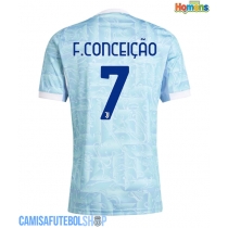 Camisa de time de futebol Juventus Francisco Conceicao #7 Replicas 2º Equipamento 2025-26 Manga Curta